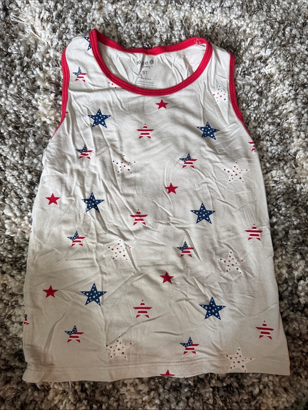 Kyte BABY liberty tank in 5T